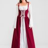 robe-medieval-corset-rouge.jpg Robe Médiévale <br> corset
