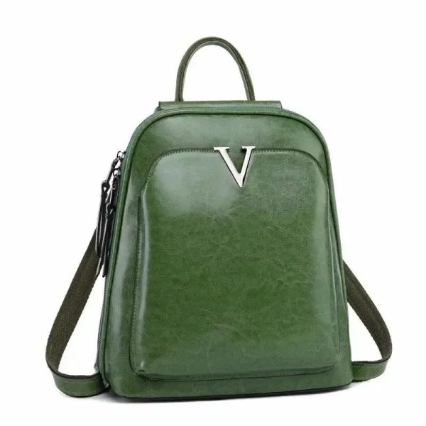 Sac à dos femme cuir artisanal huilé