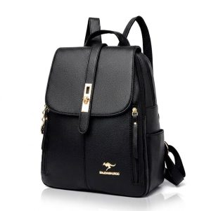 Sac à dos vintage chic 20L, cuir synthétique