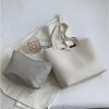 Sac cabas cuir souple bandoulière femme