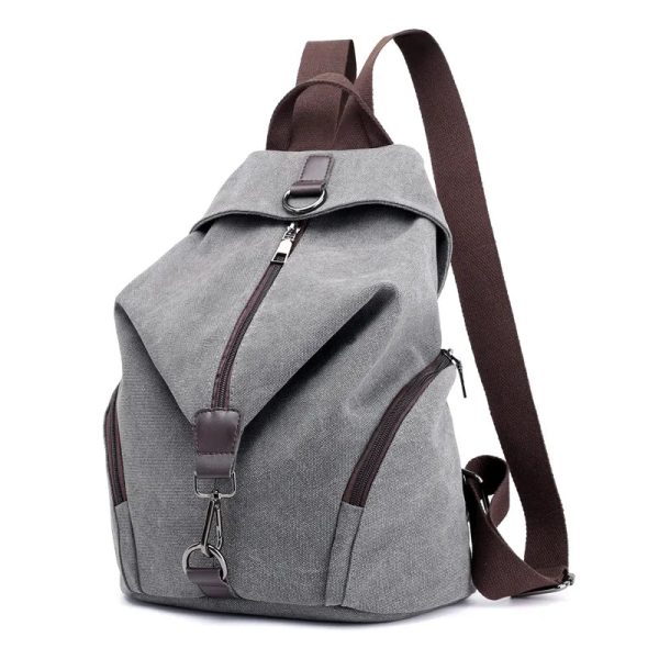 sac_a_dos_femme_toile_coloris_gris.jpg Sac à Dos Femme Toile Original | Coventry