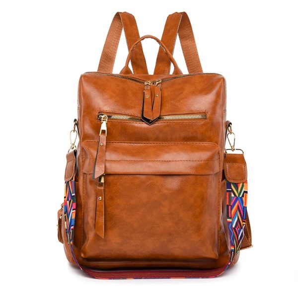 sac_a_dos_femme_vintage_coloris_marron.jpg Sac à Dos Femme Vintage Cuir PU