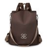 sac_antivol_femme_tendance_marron_face.jpg Sac à Dos Antivol Tendance pour Femme