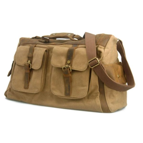 sac_de_voyage_bandouliere_couleur_kaki.jpg Sac de Voyage Bandoulière - Falcony Edition