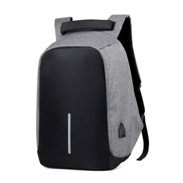 sac_dos_antivol_homme_gris_profil.jpg Sac à Dos Antivol Fermeture Arrière | SecureBag