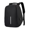 sac_dos_antivol_homme_noir_profil.jpg Sac à Dos Antivol Fermeture Arrière | SecureBag