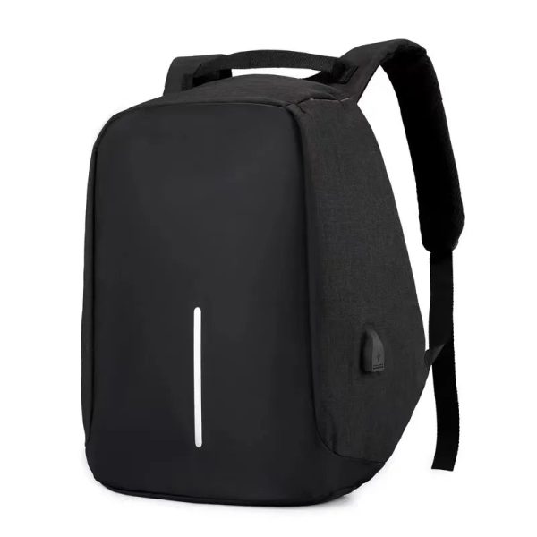 sac_dos_antivol_homme_noir_profil.jpg Sac à Dos Antivol Fermeture Arrière | SecureBag
