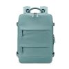 sac_dos_cabine_compartiment_chaussures_bleu_vue_face.jpg Sac à dos Compartiment Chaussures