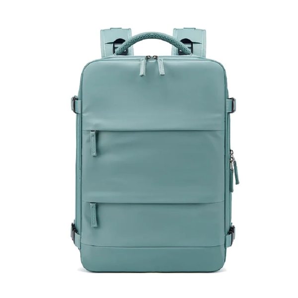 sac_dos_cabine_compartiment_chaussures_bleu_vue_face.jpg Sac à dos Compartiment Chaussures