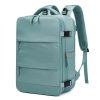 sac_dos_cabine_compartiment_chaussures_bleu_vue_profil.jpg Sac à dos Compartiment Chaussures