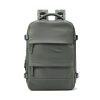sac_dos_cabine_compartiment_chaussures_gris_vue_face.jpg Sac à dos Compartiment Chaussures