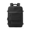 sac_dos_cabine_compartiment_chaussures_noir_vue_face.jpg Sac à dos Compartiment Chaussures