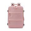 sac_dos_cabine_compartiment_chaussures_rose_vue_face.jpg Sac à dos Compartiment Chaussures