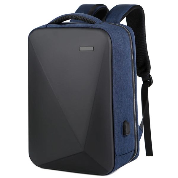 sac_dos_coque_rigide_profil_bleu.jpg Sac à Dos Coque Rigide - USB Edition