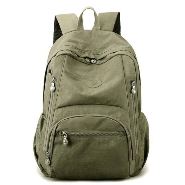 sac_dos_khaki_multi_compartiment_femme_face.jpg Sac à dos Multi Compartiment Femme
