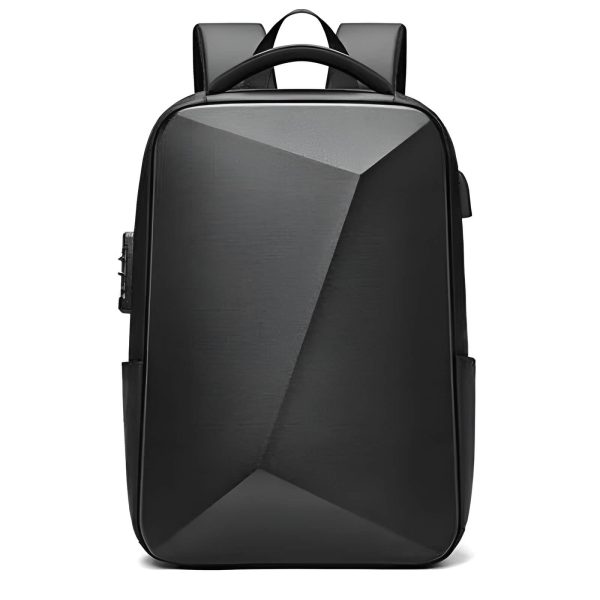 sac_dos_rigide_homme_noir_face.jpg Sac à dos Rigide Homme - USB Edition