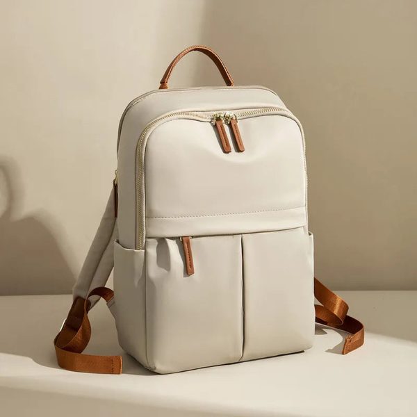 sac_dos_ville_femme_leger_beige_profil.jpg Sac à Dos Femme Léger | Istanbul