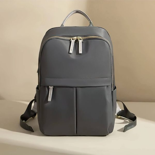 sac_dos_ville_femme_leger_gris_fonce_face.jpg Sac à Dos Femme Léger | Istanbul