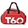 sac_sport_compartiment_chaussure_rouge_face.jpg Sac de Sport avec Compartiment Chaussure