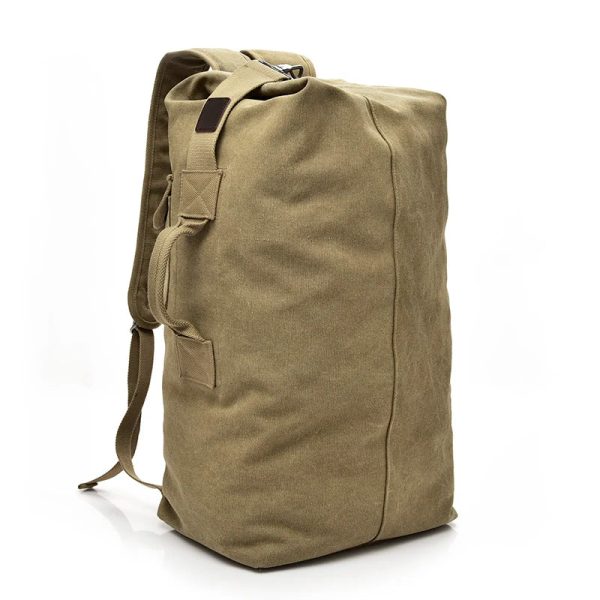 sac_voyage_toile_profil.jpg Sac de Voyage en Toile Homme - Vintage Edition