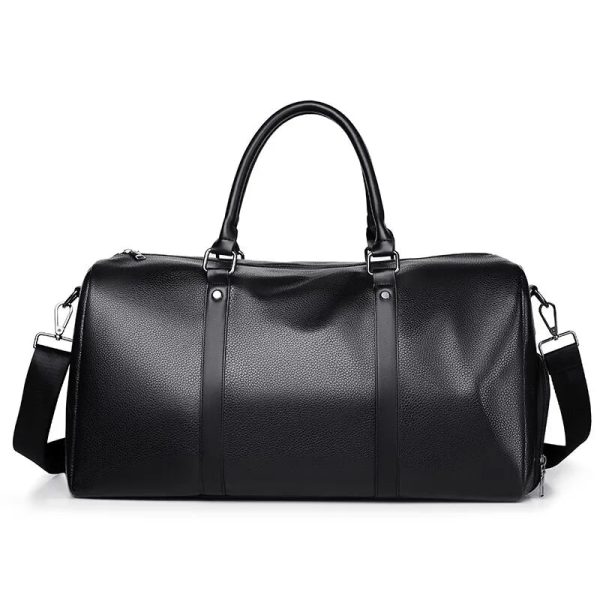 Sac de Voyage Femme Vintage en Cuir PU