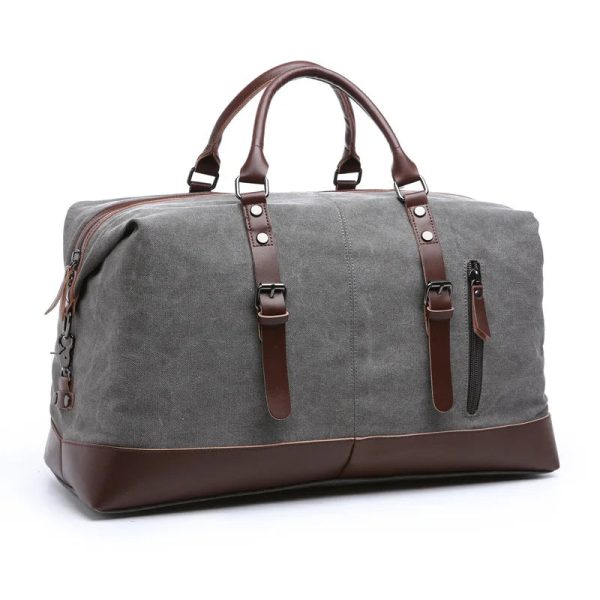 sac_voyage_vintage_homme_gris.jpg Sac de Voyage Rétro Homme