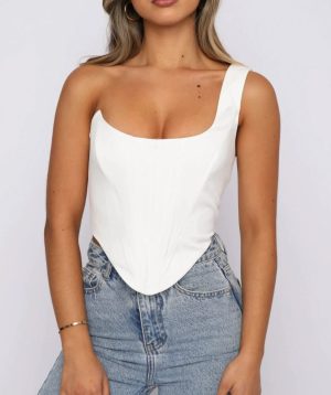 Top Corset Blanc
