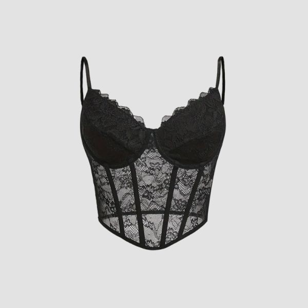 Top Corset Noir