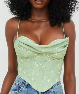 Top Corset Vert