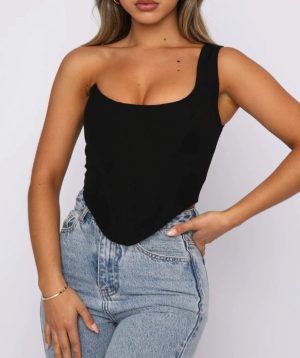 Top Noir Corset