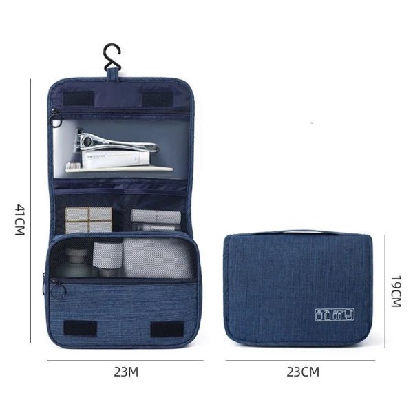 Trousse de Toilette Voyage Imperméable — Suspendue