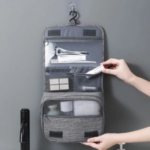 Trousse de Toilette Voyage Imperméable — Suspendue
