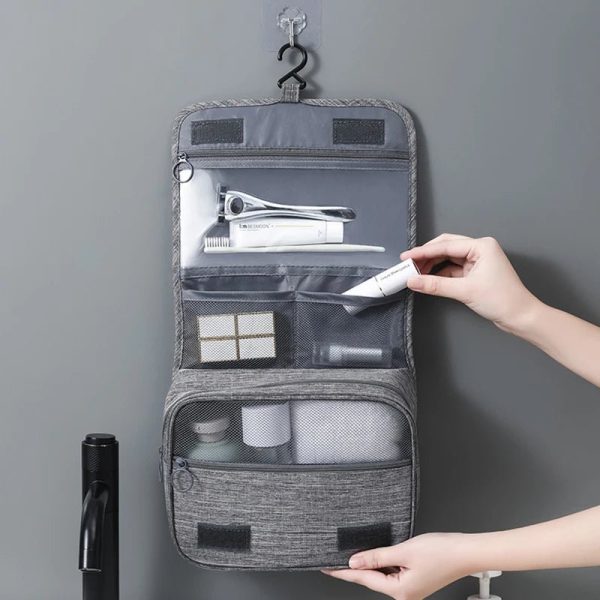 Trousse de Toilette Voyage Imperméable — Suspendue