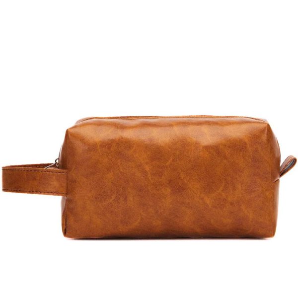 trousse_de_toilette_retro_personnalisee_couleur_marron_claire.jpg Trousse de Toilette Rétro Personnalisée