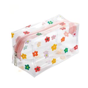 trousse_maquillage_transparente_fleur.jpg Trousse de Maquillage Transparente à Motifs