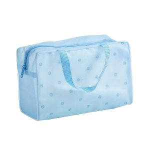 trousse_plastique_transparente_voyage_bleu_face.jpg Trousse Plastique Transparente de Voyage