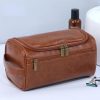 trousse_toilette_vintage_homme_marron_profil.jpg Trousse de Toilette Vintage Homme