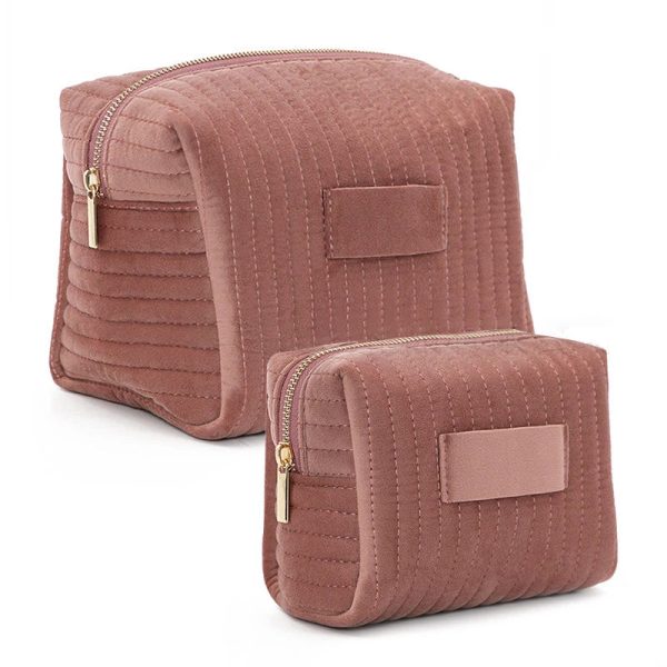 troute_toilette_personnalisee_prenom_rose.jpg Trousse de Toilette Molletonnée à Personnaliser