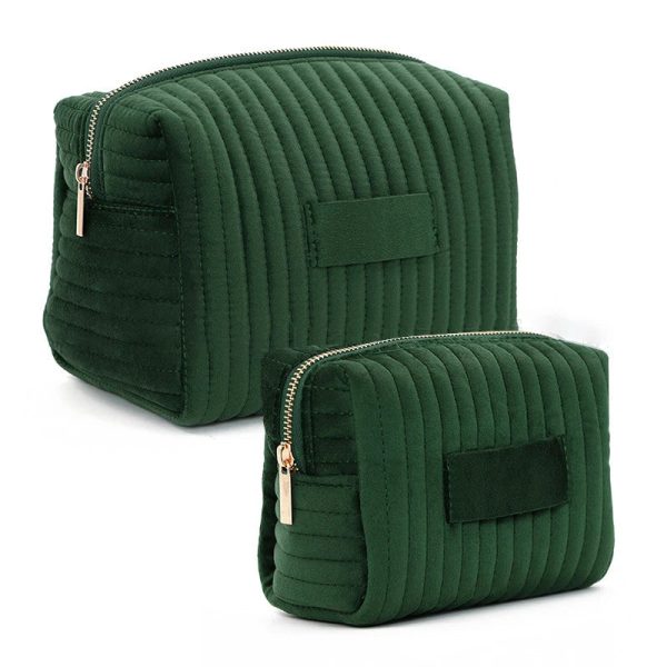 troute_toilette_personnalisee_prenom_verte.jpg Trousse de Toilette Molletonnée à Personnaliser