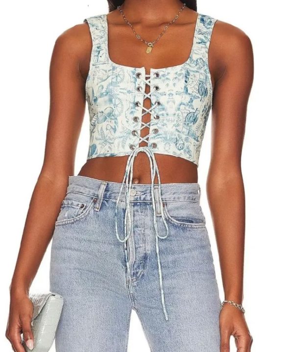 turquoise-corset-bustier-top-4.jpg Turquoise Corset Bustier Top