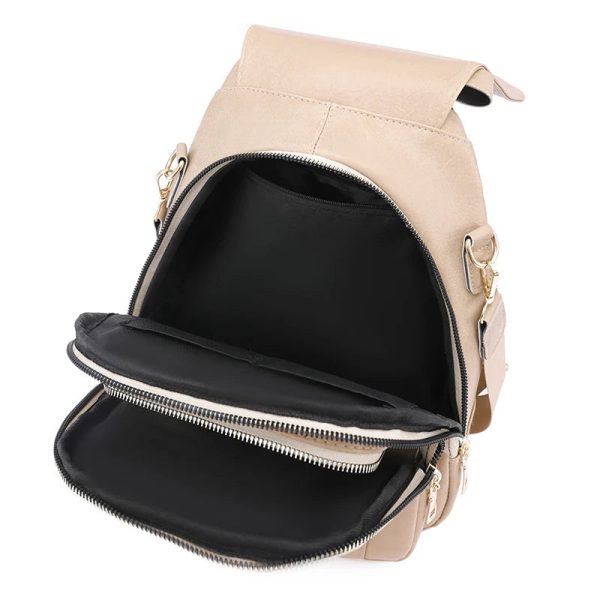 vue_d_interieur_du_sac_a_dos_ville_pour_femme.jpg Sac à Dos Ville pour Femme Cuir PU | Santiago