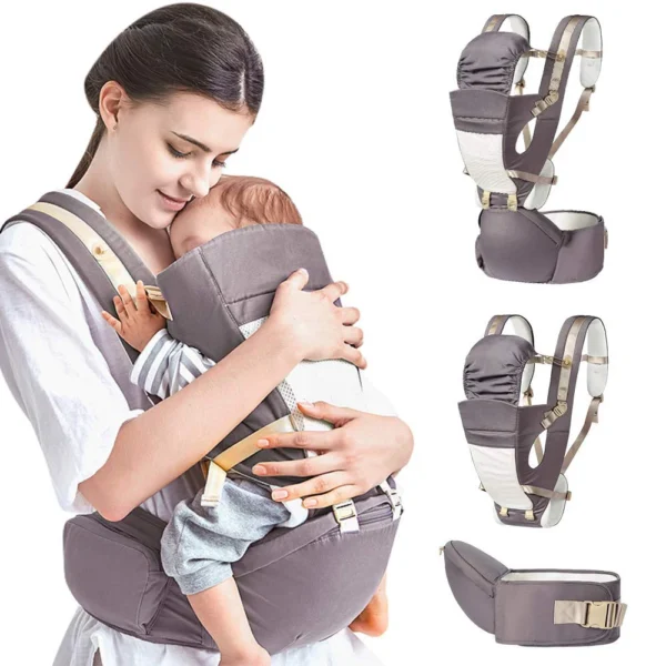 Porte-bébé ergonomique  multi-positions