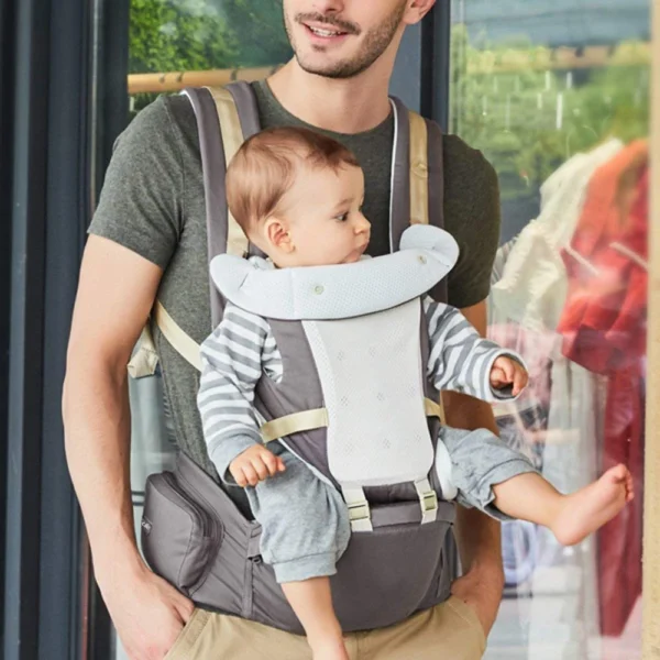 Porte-bébé ergonomique  multi-positions