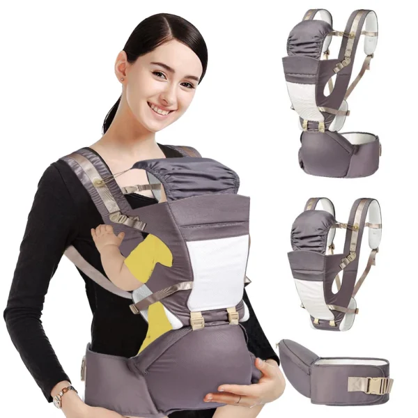Porte-bébé ergonomique  multi-positions