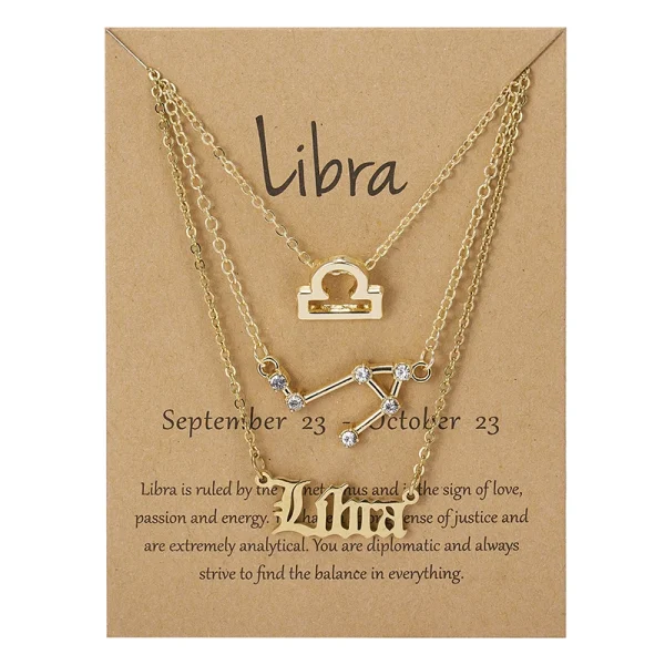 Bijoux d'anniversaire présentés sur carte