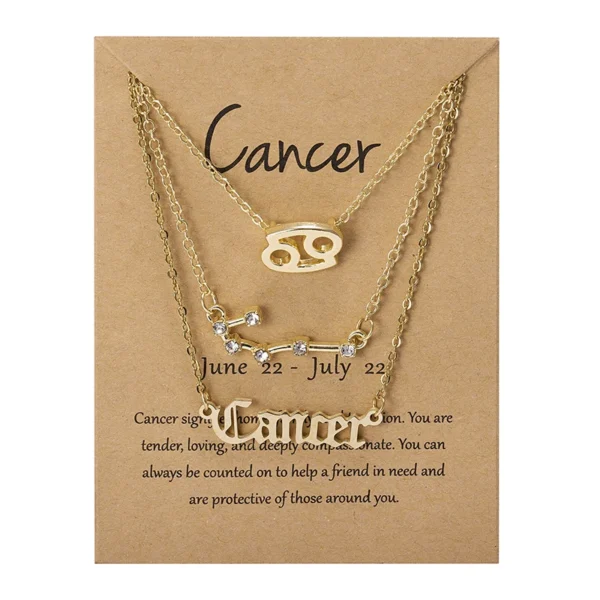 Bijoux d'anniversaire présentés sur carte