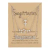 Bijoux d'anniversaire présentés sur carte
