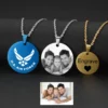 Collier photo personnalisé pour femme