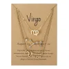 Bijoux d'anniversaire présentés sur carte