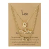 Bijoux d'anniversaire présentés sur carte